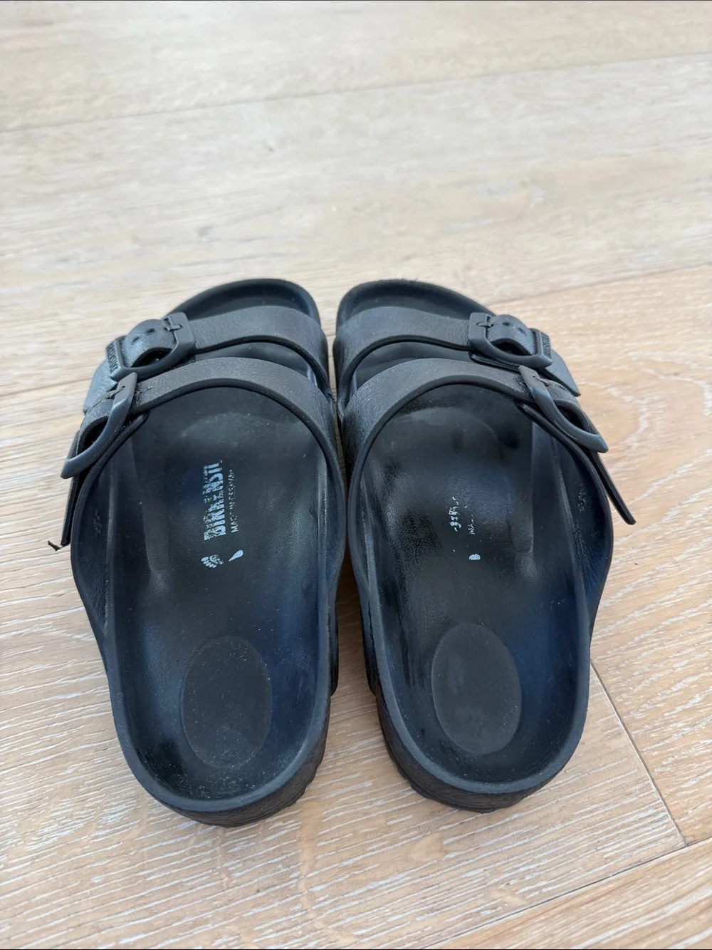 Birkenstock Arizona EVA Black Waterproof Design Sandals-Girls Size 33